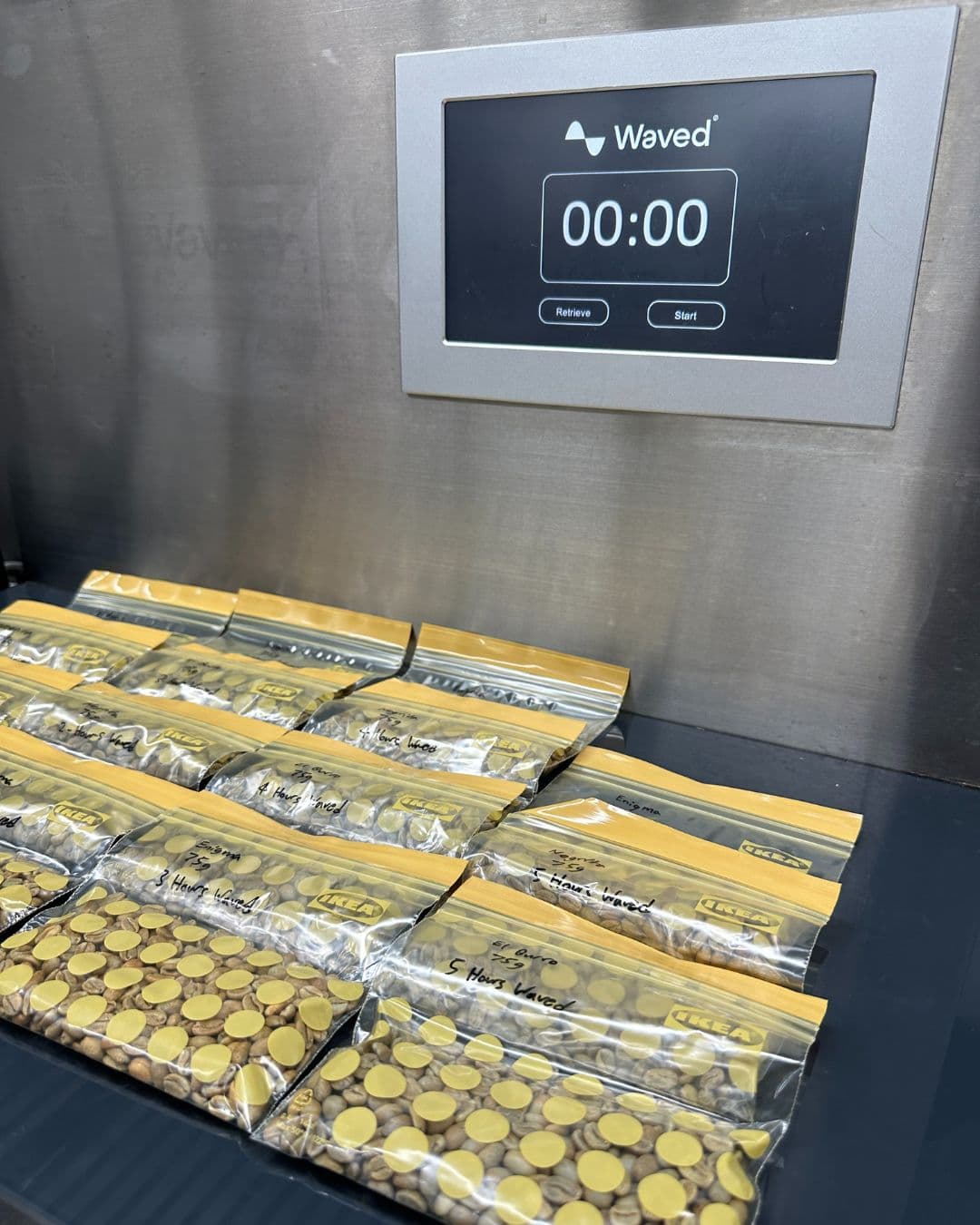 Image of Max flavour potential in green coffee.